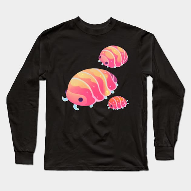 Cloud isopod - sunset Long Sleeve T-Shirt by pikaole